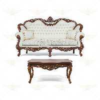 کاناپه سلطنتی 3 نفره کنزا