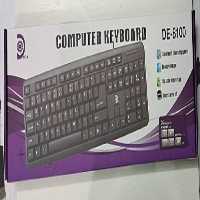 کیبورد سیم دار DELTA-DE8100 مشکی  