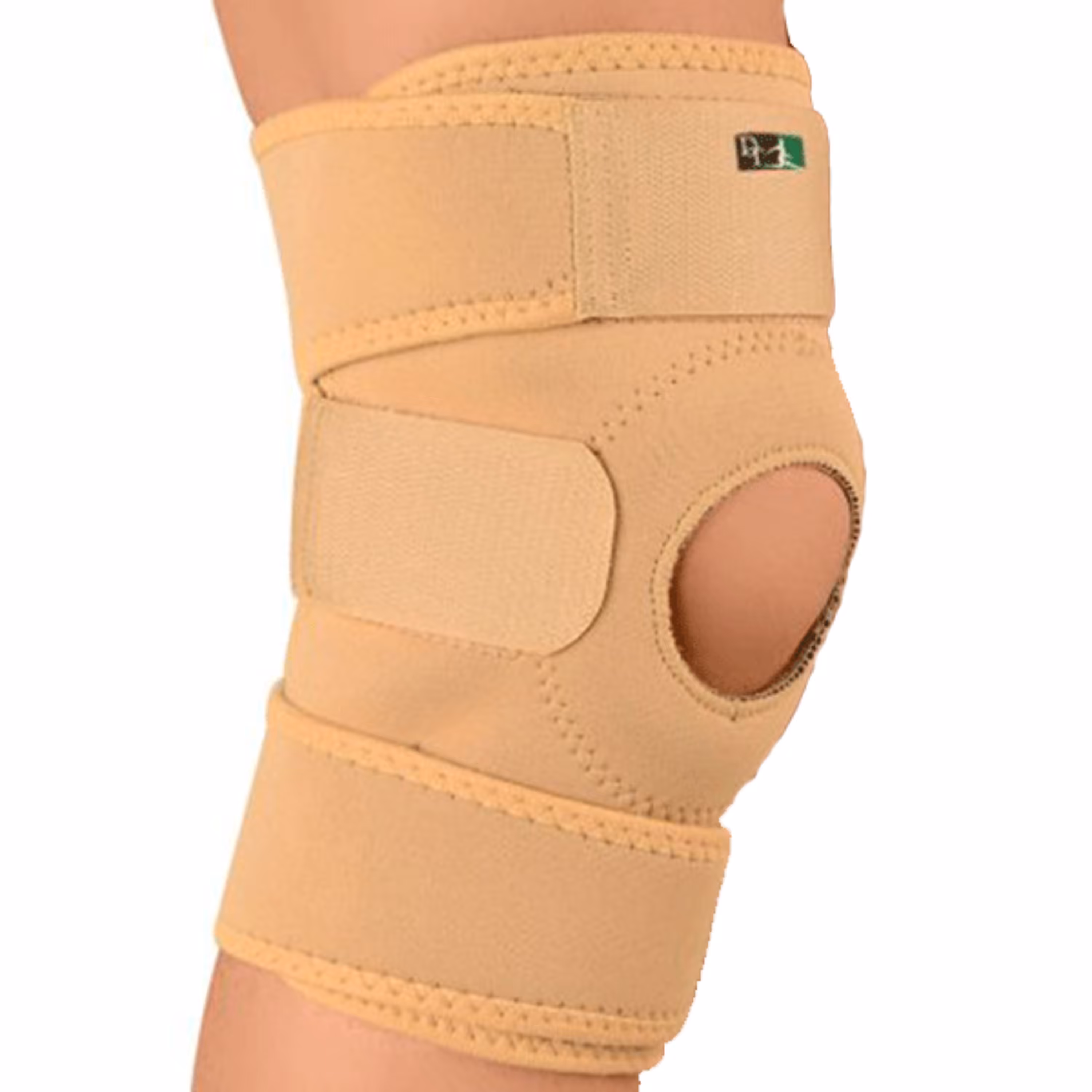 زانوبند فری سایز نئوپرن طبی  - مشکی-مناسب برای همه سایز و هردوپا