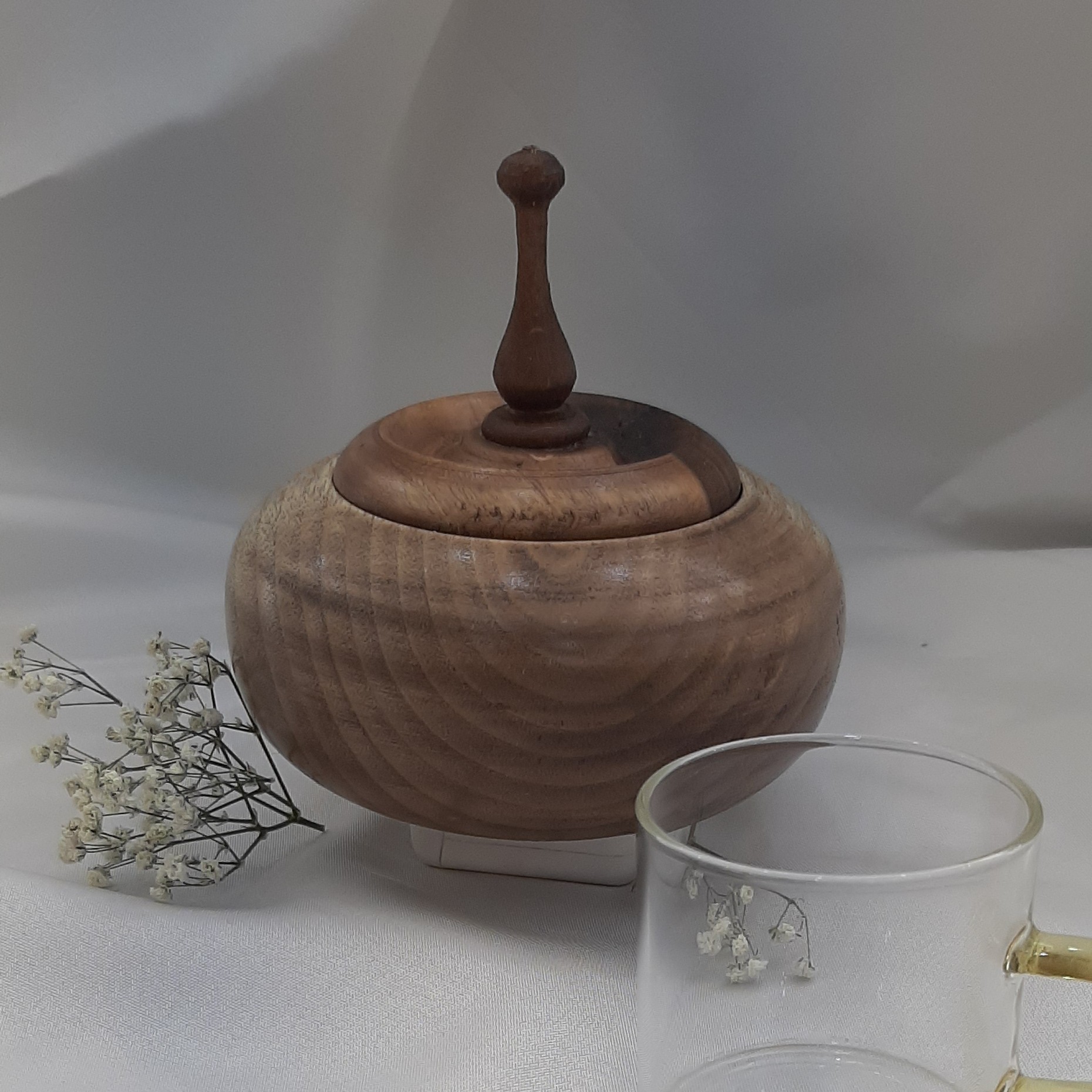 قندان چوبی