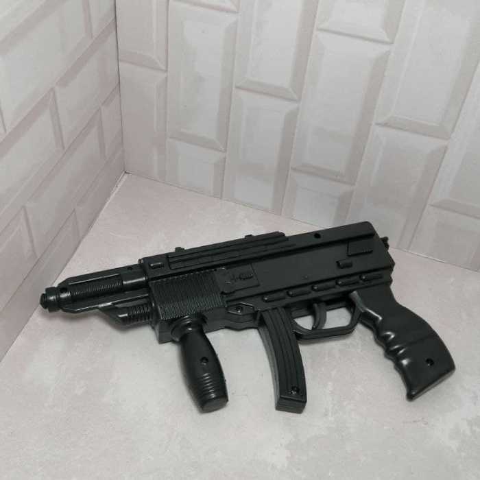 تفنگ کوچک یوزی اسباب بازی جنس پلاستیک 