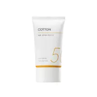 کرم ضد آفتاب بی رنگ کوتون میشا Missha All Around Safe Block Cotton Sun SPF50