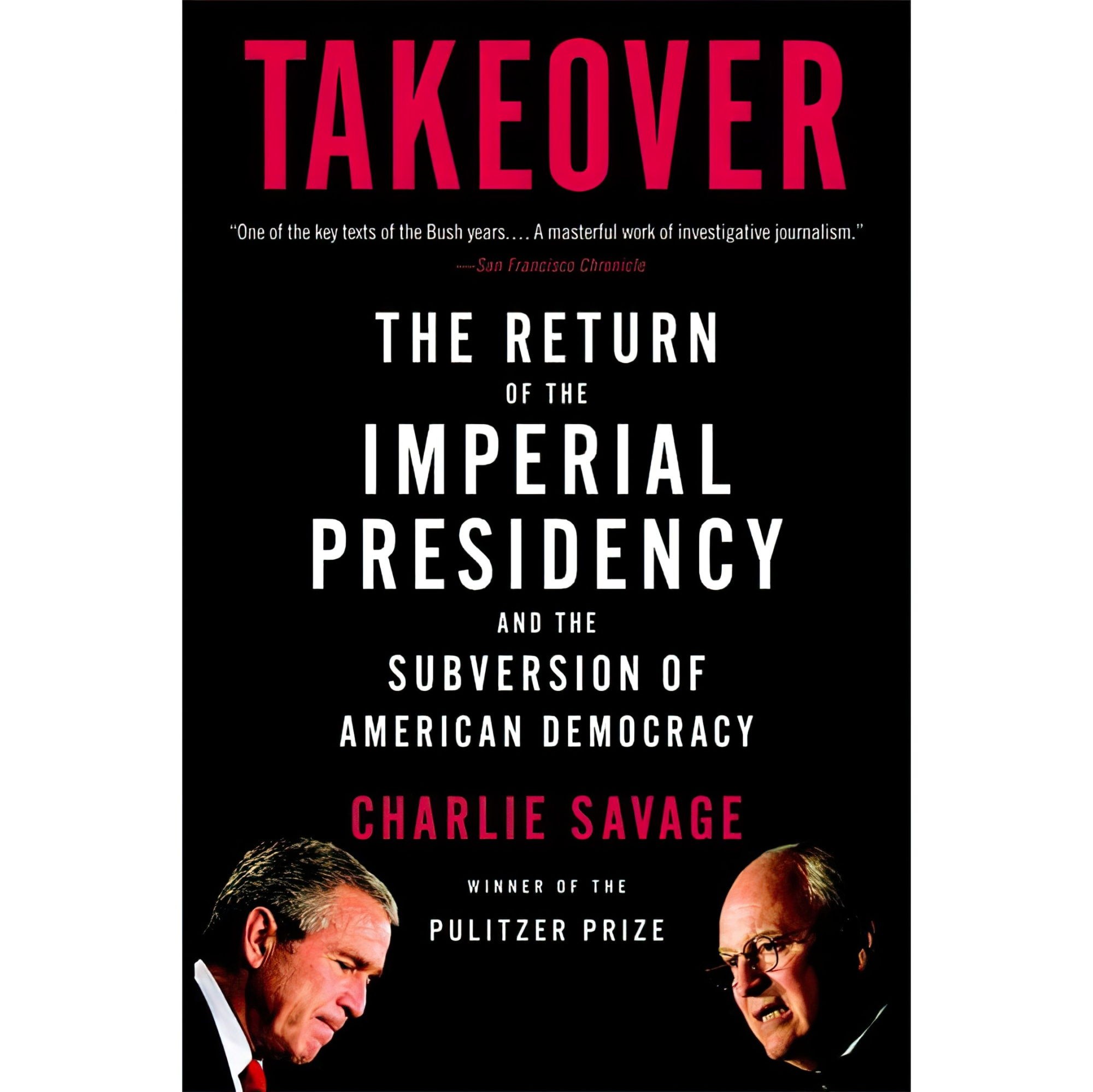 کتاب زبان اصلی Takeover اثر Charlie Savage انتشارات تازهها