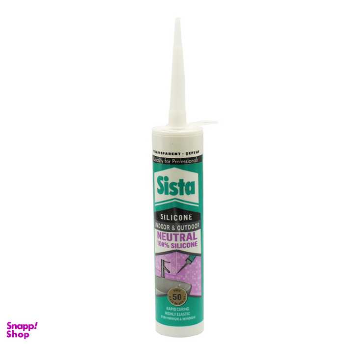 چسب مخصوص آینه سیستا مدل بی رنگ حجم 280 میلی لیتر