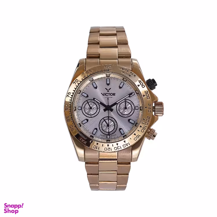 ساعت مچی عقربه ای مردانه ویکتور کد VI-012