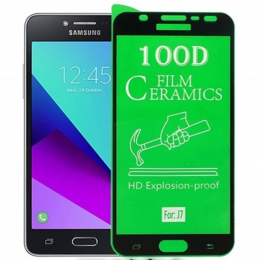 گلس شفاف سرامیکی Galaxy J7 2016  J710 سامسونگ مدل نشکن