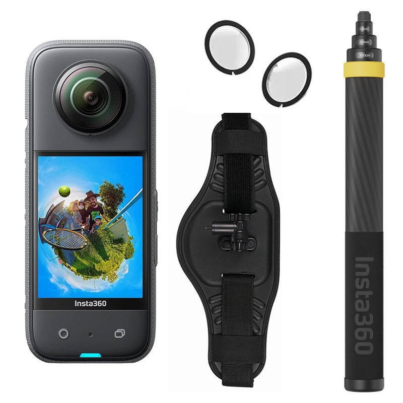 دوربین فیلم برداری ورزشی اینستا 360 مدل insta360 x3 به همراه لوازم جانبی - کالاوما