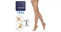 جوراب واریس نازک انتهای کشاله ران 701 سیگواریس سوئیس مدل Sigvaris TFS1 AG - کلاس فشار 1 - کد 646