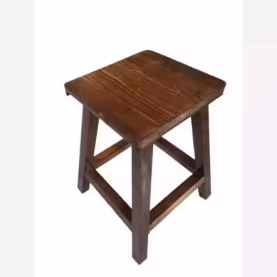 چهارپایه بلند 50 سانتی با صفحه گردو (سفارشی)