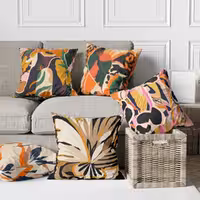 ست کوسن 5 تکه مخمل کد 101