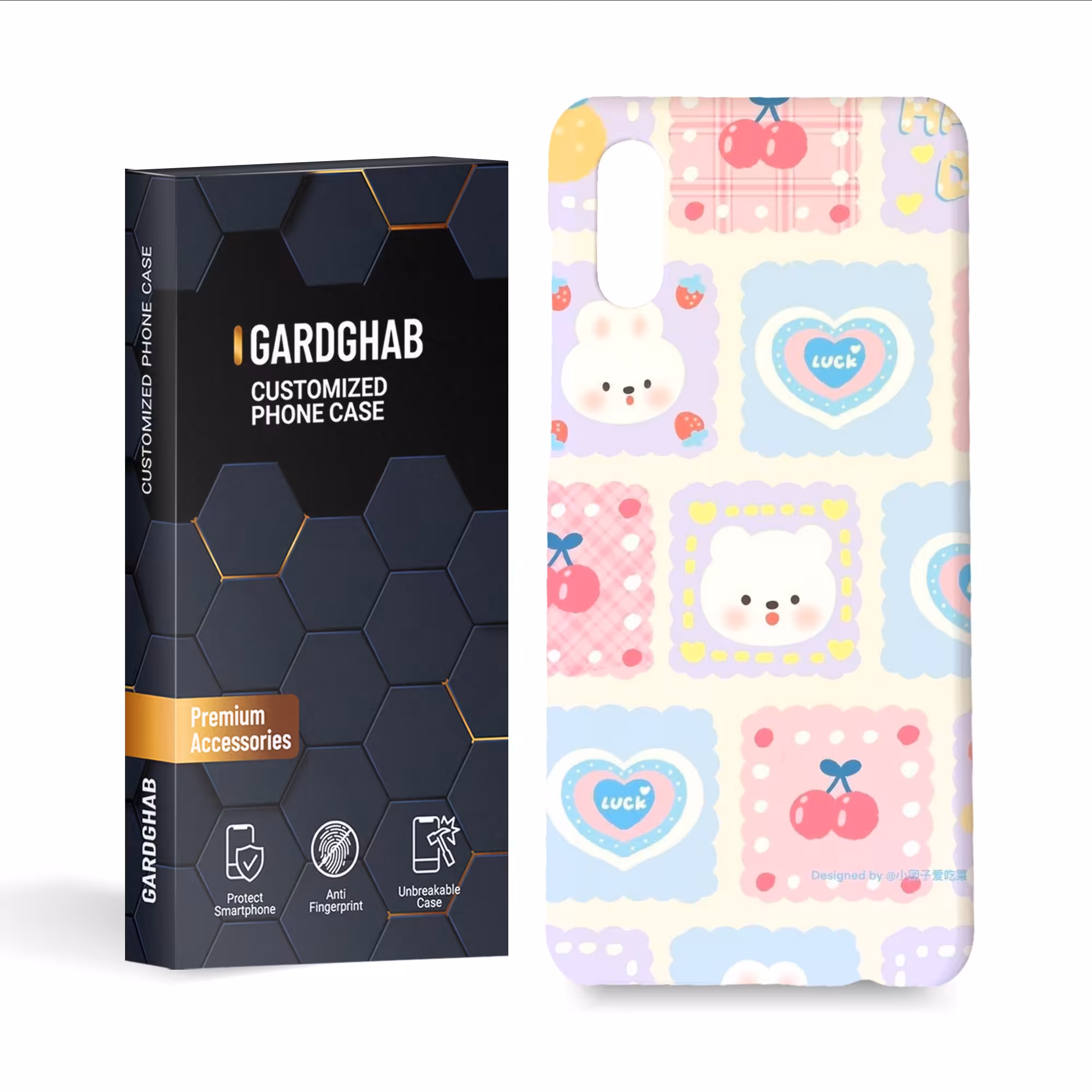 گارد قاب کاور دخترانه مدل g1105 مناسب برای گوشی موبایل سامسونگ a02