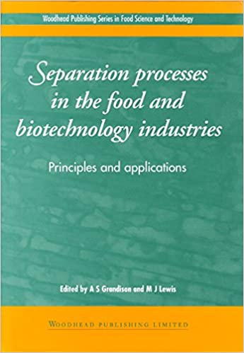  دانلود کتاب Separation Processes In The Food And Biotechnology Industries - Principles And Applications, 1996 - دانلود کتاب های دانشگاهی