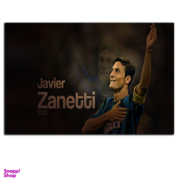 تابلو شاسی بکلیت طرح بازیکن فوتبال باشگاه اینتر میلان خاویر زانتی مدل SH-S6833