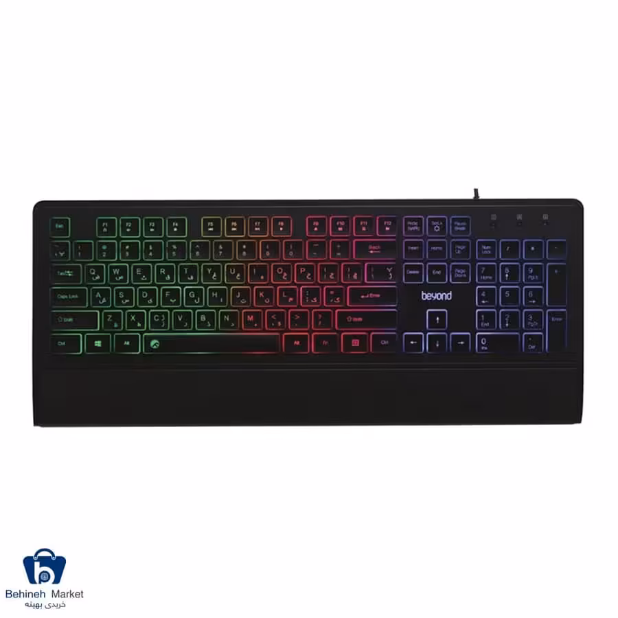 کیبورد مخصوص بازی بیاند مدل BK-7210 RGB