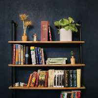 کتابخانه دکوراتیو سایز متوسط