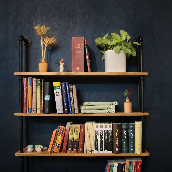 کتابخانه دکوراتیو سایز متوسط