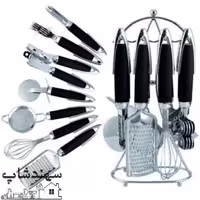 سرویس ابزار آشپزخانه 8 پارچه در دورنگ