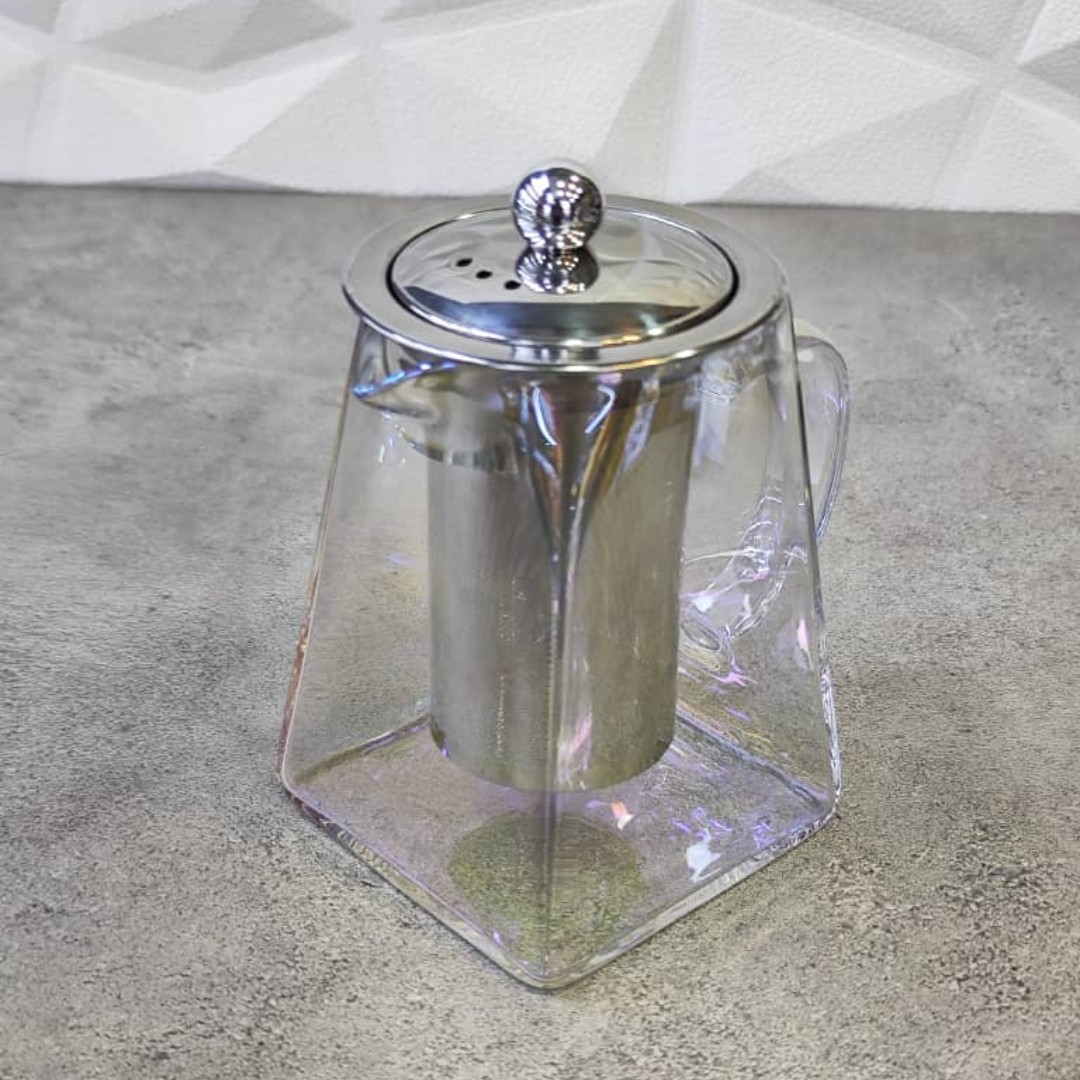 قوری پیرکس کف مربع750میل