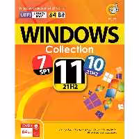 مجموعه ویندوز 7 و 10 و 11 گردو DVD9 نسخه 64bit  پشتیبانی از UEFI   LegacyGerdoo Windows Collection 64bit Vol 15 UEFI   Legacy Boot 1DVD9