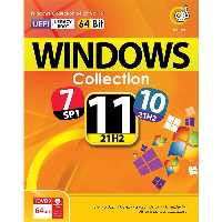مجموعه ویندوز 7 و 10 و 11 گردو DVD9 نسخه 64bit  پشتیبانی از UEFI   LegacyGerdoo Windows Collection 64bit Vol 15 UEFI   Legacy Boot 1DVD9
