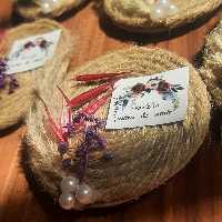 گیفت عروسی کنفی مگنتی دایره شکل(پک20تایی)