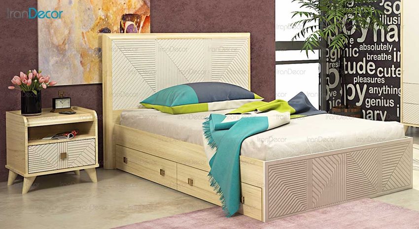 سرویس خواب نوجوان مدل ملودی از ساج آسا