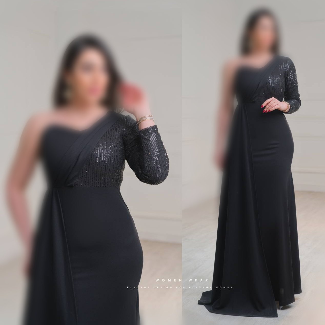 لباس و پیراهن خانومانه مجلسی شیک ماکسی