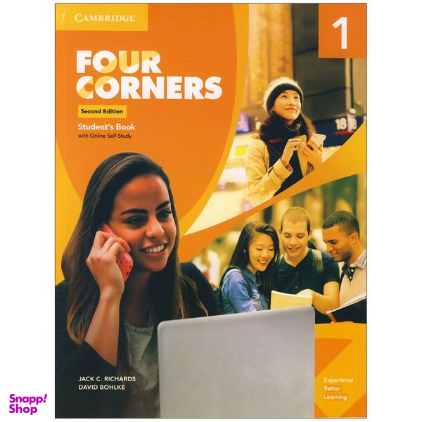 کتاب four corners 1 2nd اثر Jack C Richards and David Bohlke انتشارات کمبریج