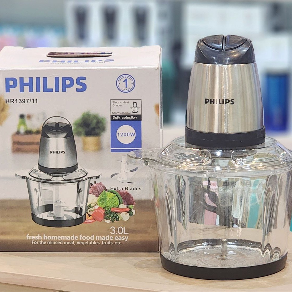 خردکن و غذاساز 3 لیتری فیلیپس philips