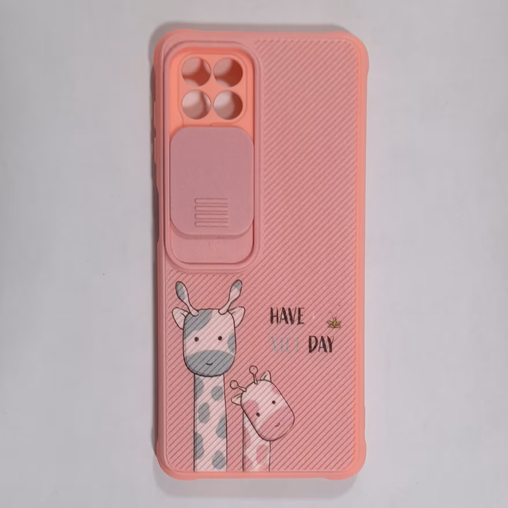 قاب سامسونگ  (A22  (4G  دخترانه طرحدار محافظ دوربین دارa22