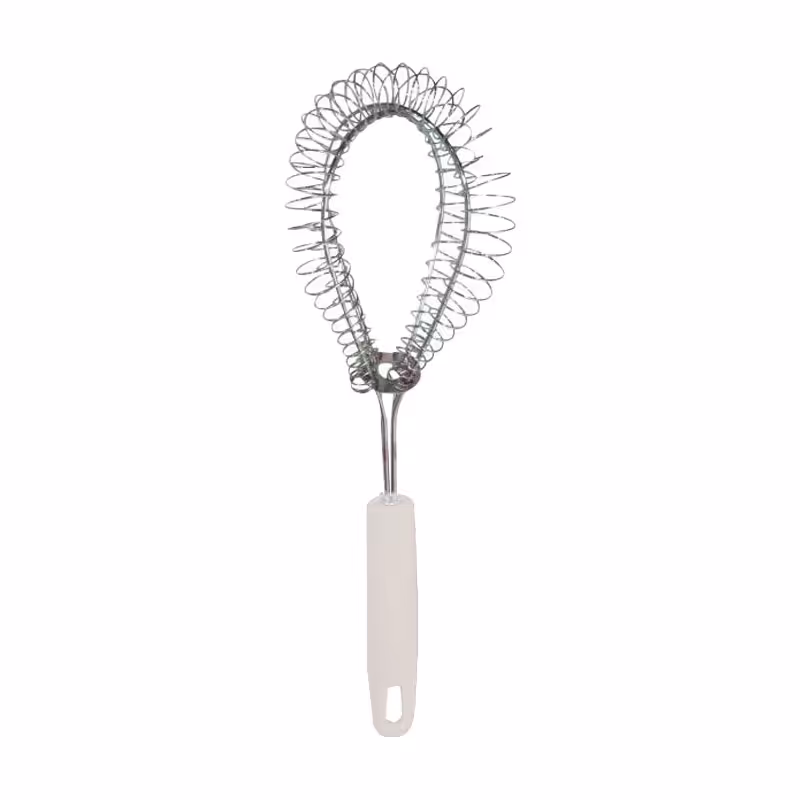 همزن 4 پر فنردار رنگ سفید