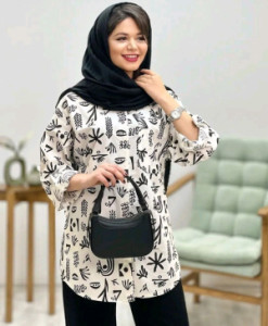 مانتو اسپرت زنانه لنین مدل شومیز مانتویی طرحدار