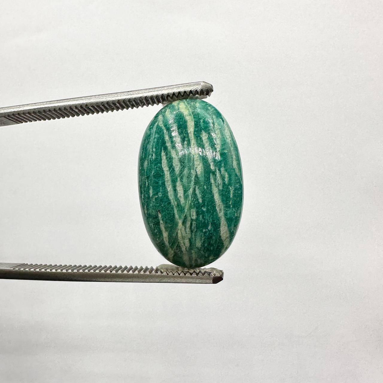 نگین آمازونیت طبیعی بیضی 235070