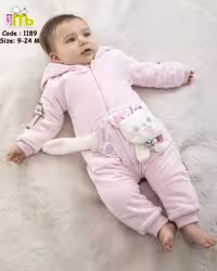 سرهمی مخمل عروسکی 1189 مهتا صورتی