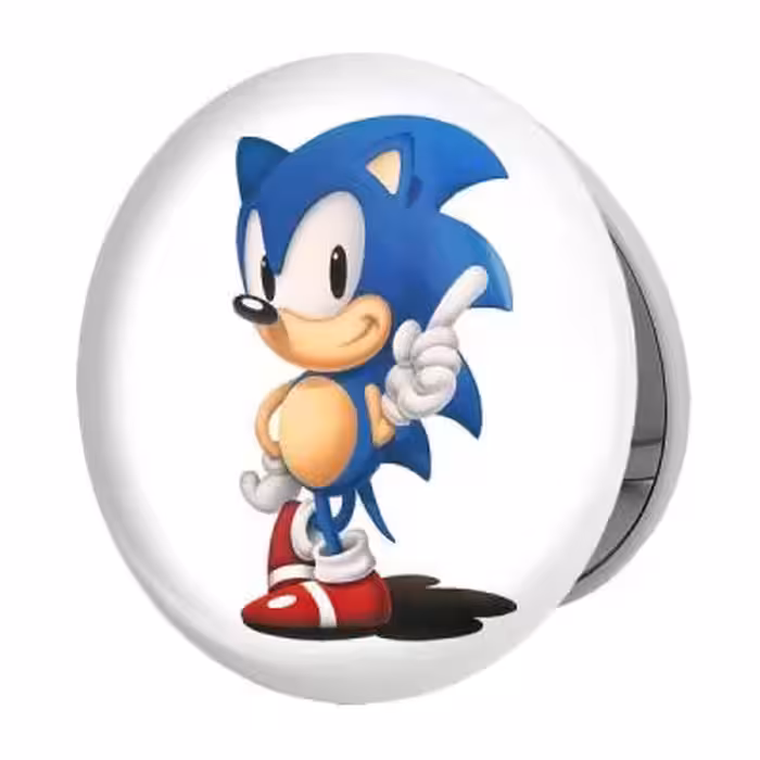 آینه جیبی خندالو طرح سونیک مدل تاشو کد 1047