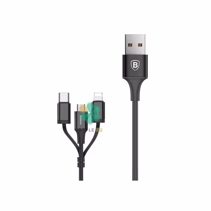 کابل شارژ سه سر بیسوس Baseus Excellent 3 in 1