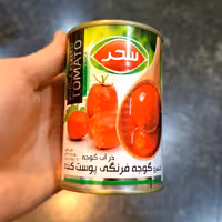 کنسرو گوجه فرنگی خرد شده سحر