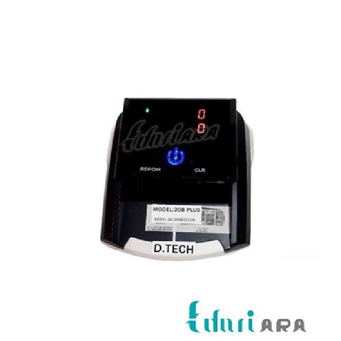 دستگاه تفکیک و تشخیص اصالت اسکناس دیتک مدل 208 plus