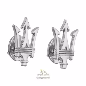 سنجاق سینه مازراتی سیلور مدل BRC235S0