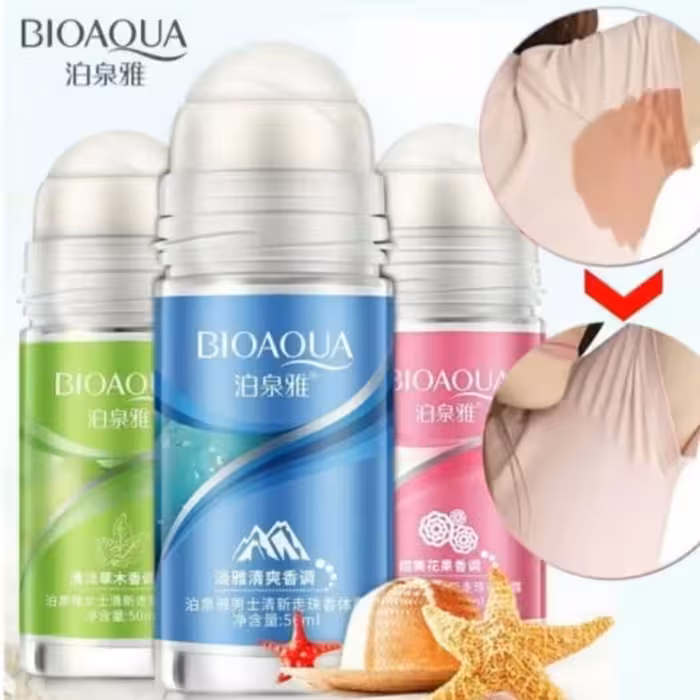 مام رولی زیر بغل بیوآکوا  ضد تعریق و ضد حساسیت 50 میل