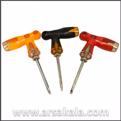 پیچ گوشتی دو طرفه عصایی