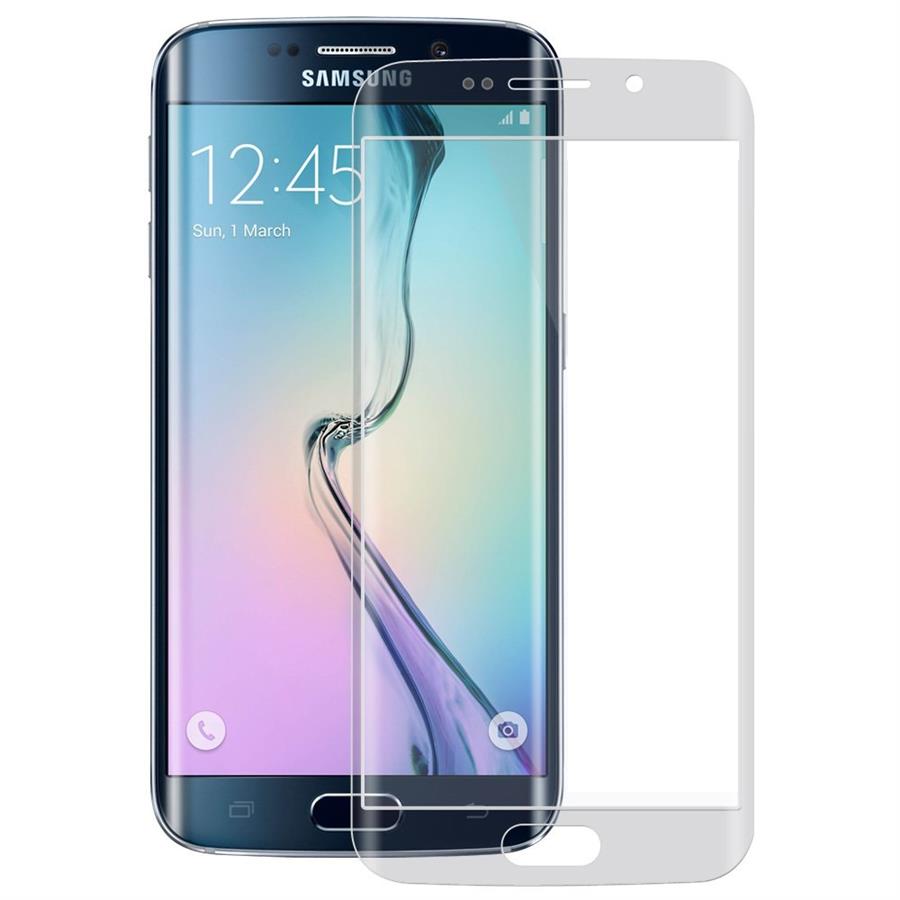 محافظ صفحه نمایش گلس لبه دار مناسب برای گوشی موبایل سامسونگ گلکسی اس6 اج پلاس