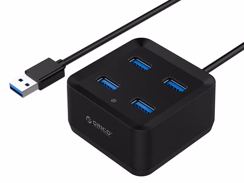 هاب  یو اس بی 4 پورت اوریکو ORICO DH4U-U3 4 Port USB3.0 Faceup Design HUB