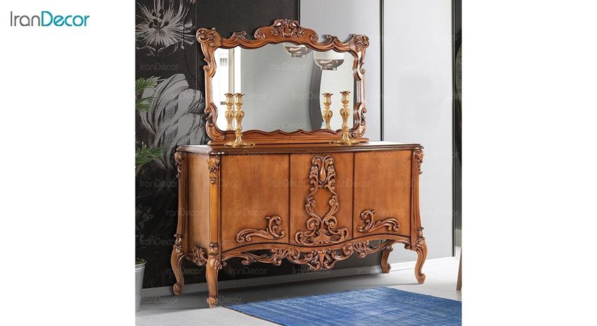 میز کنسول و آینه ماد مدل لیانا