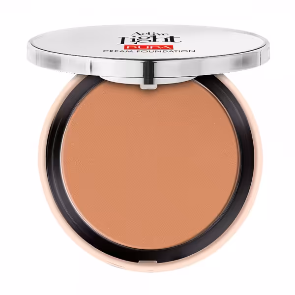 کرم پودر فشرده کرمی اکتیو لایت پوپا