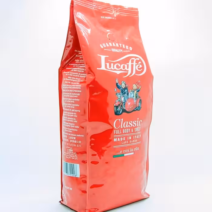 دانه قهوه لوکافه مامالوچیا - یک کیلوگرمی Lucaffe Mamma Lucia
