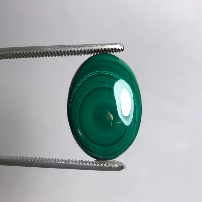 سنگ مالاکیت طبیعی سبزرنگ خوش نقش 240561