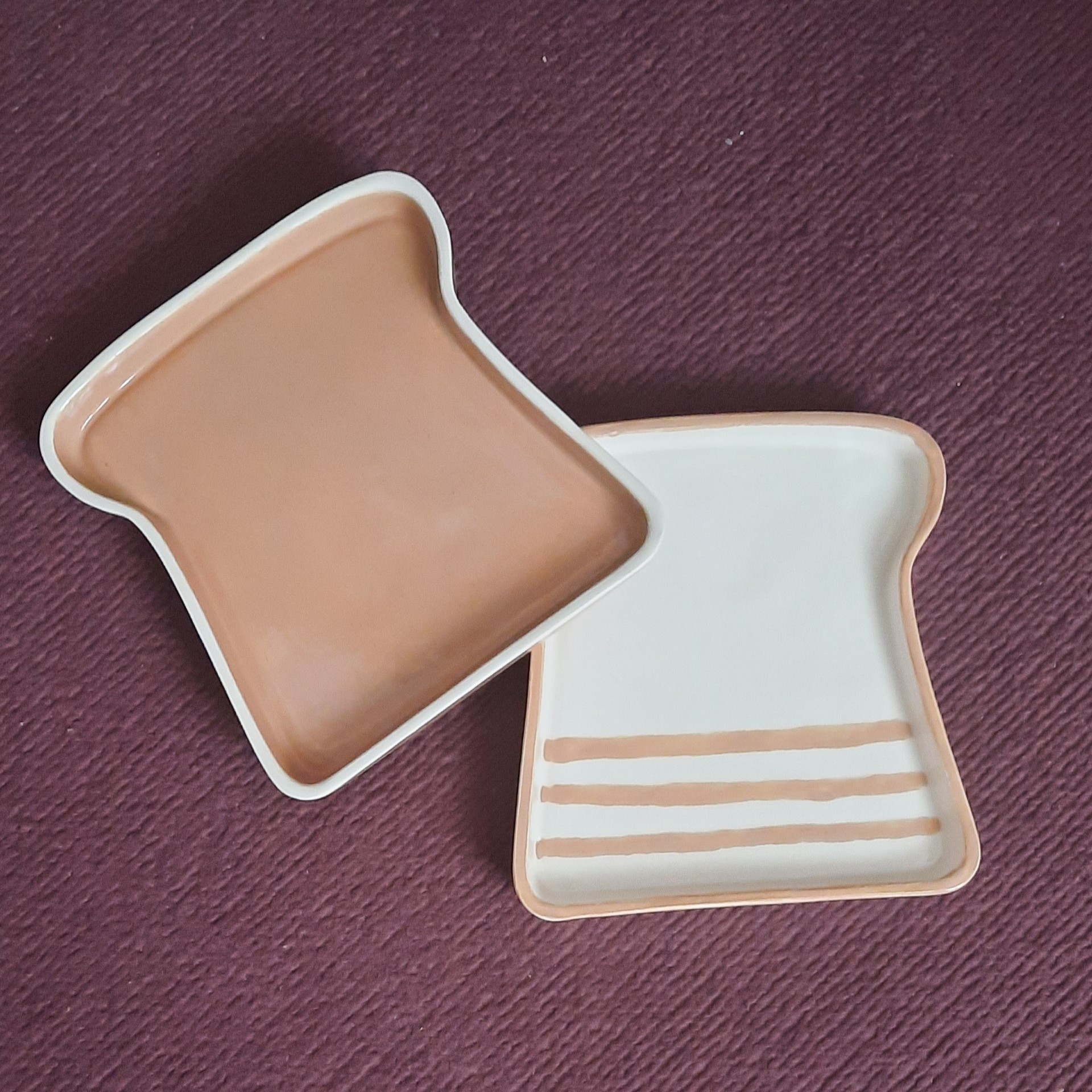 پیش دستی سرامیکی نان تست