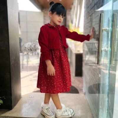 کت سارافن دخترانه پاییزه