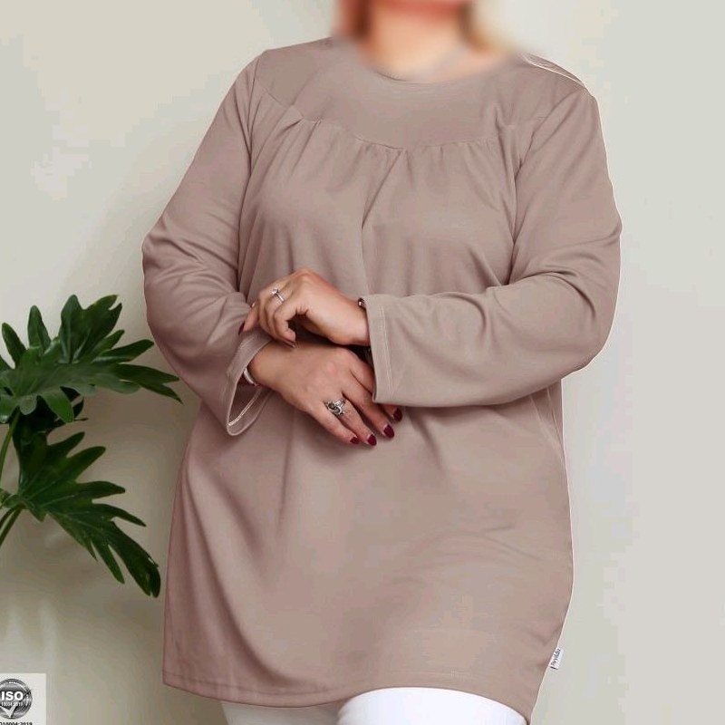 مانتو بیگ سایز نسکافه ای تونیک بیگ سایز شومیز شیک سایز بزرگ 44 تا 65